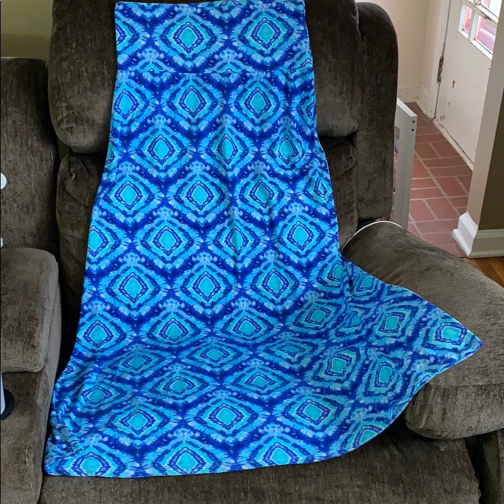 Women’s XL tie dyed maxi skirt